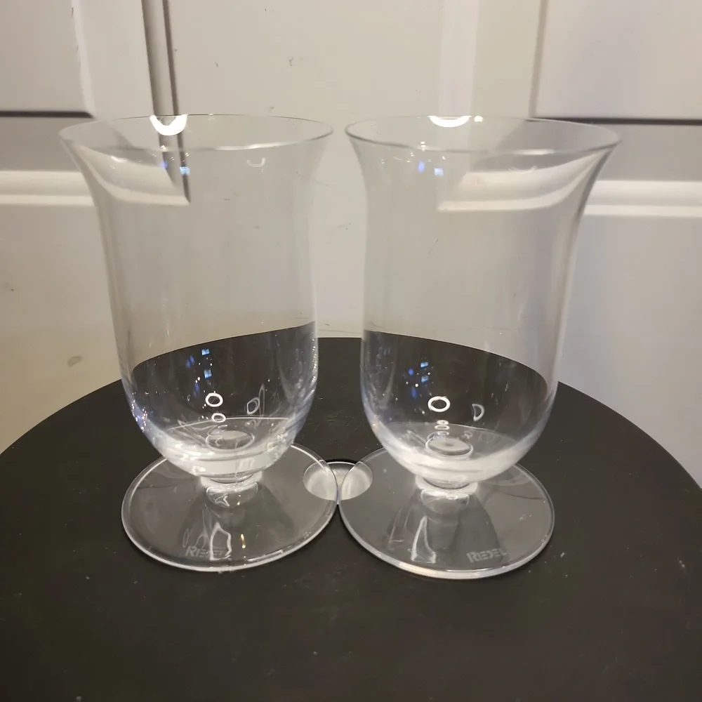 Pair of Riedel Crystal Whiskey Glasses 4.5
